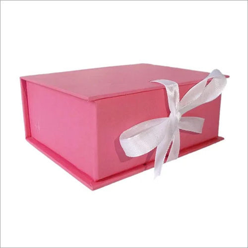 Pink Packaging Box - Pvc Material Customized Size Glossy Lamination Rectangular Shape | Durable Design With Fine Finishing And Silkscreen Printing