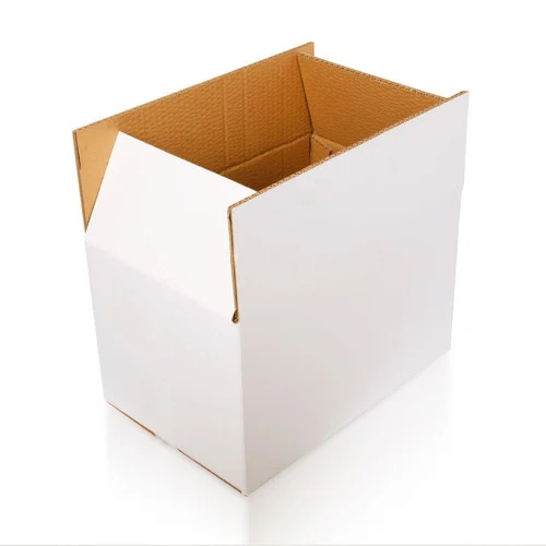 Plain Corrugated Box - Virgin Kraft Paper, 14x8x6 Inch, Brown, 150 GSM | Glossy Finish, Embossed Printing, Suitable for Personal Care and Pharmaceutical Use