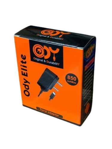 Printed Mobile Charger Packing Box - Very Good Quality Lightweight Rectangular Kraft Paper with Glossy Lamination and Multicolor Special Effects Printing