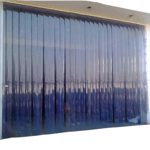 PVC Strip Curtains - 2mm Thickness, 50m Length | Eco-Friendly, Plain Dyed, 8" Width, Good Quality