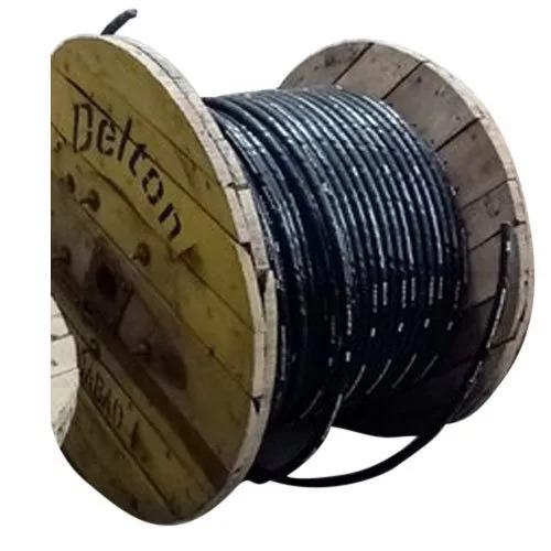 Telephone Cables - PVC Material, Black Color | Durable Design, Fine Finishing, Very Good Quality, Insulated with PVC