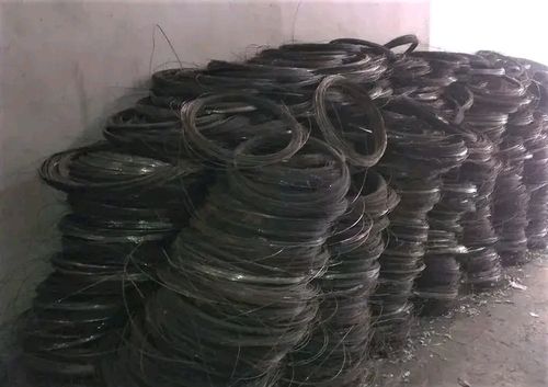 Tyre Bead Steel Wire Scraps - Color: Black