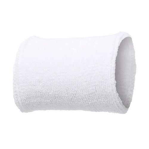 White Cotton Wristband