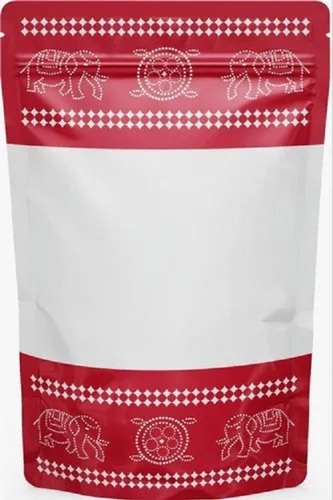 Zipper Stand Up Pouch - Laminated Material, Eco-Friendly and Durable Design | Available in Various Colors for Packaging