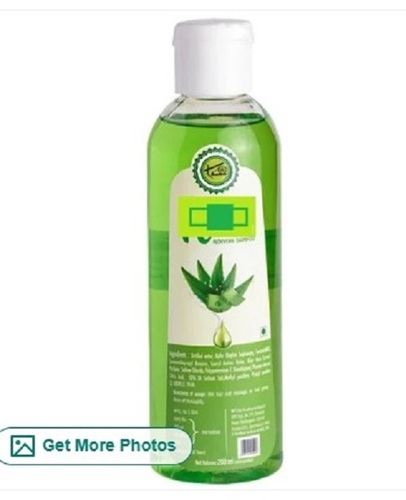 Aloe Vera Shampoo - Gel Form, Green Color | Reduces Hair Fall, Boosts Hair Growth, Straightens Hair