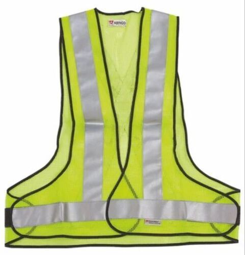 Ap-152 Reflective Safety Vest - Polyester, Large, Green | Long Lasting, Sleeveless, Suitable for All Seasons