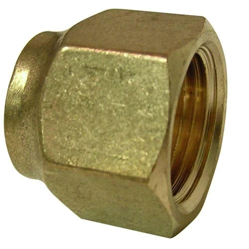 Brass Flare Fittings - Corrosion-Resistant Material, Hexagon Head Design | Secure, Leak-Proof Connections for High-Pressure Plumbing and HVAC Systems