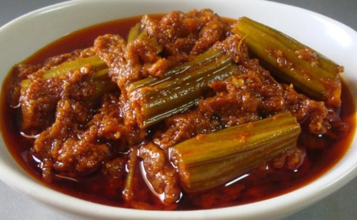 Drumstick Vegetable Pickle - Oil Preserved, Spicy Flavor with Mustard Oil | Vegetarian, Tasty, Delicious, Salty and Spicy Taste