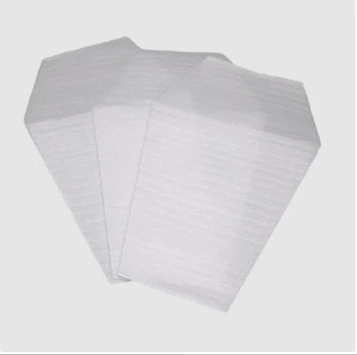 Epe Foam Bag - Matte Finish, Standard Size , White Epe Material for Industrial Use