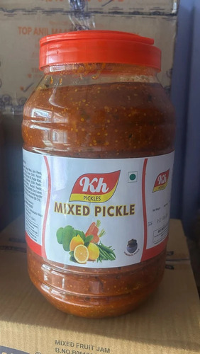 Mixed Pickle - Mustard Oil, Highly Vegetarian, Tasty & Delicious, Salty & Spicy Flavor