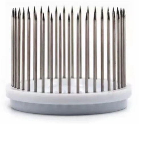 Needle Queen Cage - Stainless Steel 4x5 inches White Round Design | Ideal for Beekeeping Applications