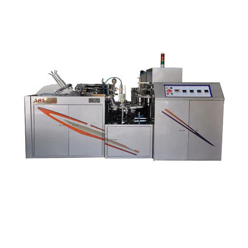 Paper Coffee Cup Making Machine - Mild Steel, 40-300 ml Size Range | Strong Built, Hassle Free Operation, Reliable Performance