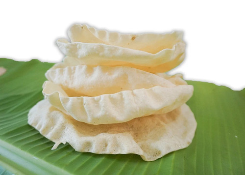 Plain Appalam Papad - Crispy Round Shape Salty Flavor | Perfect for Children Adults and Seniors