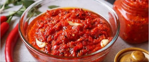 Red Chilli Vegetable Pickles - Made with Mustard Oil, Spicy and Salty Taste, Deliciously Tasty and Vegetarian