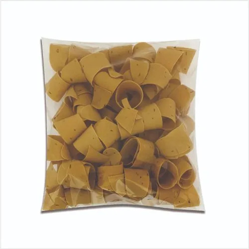 Crispy Round Appalam Papad - Salty Flavor, Food Grade Coin Chips for All Ages