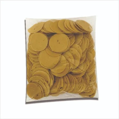 Salty Coin Appalam Papad - Crispy Round Coin Chips | Salty Flavor, Suitable for All Ages, Food Grade Quality