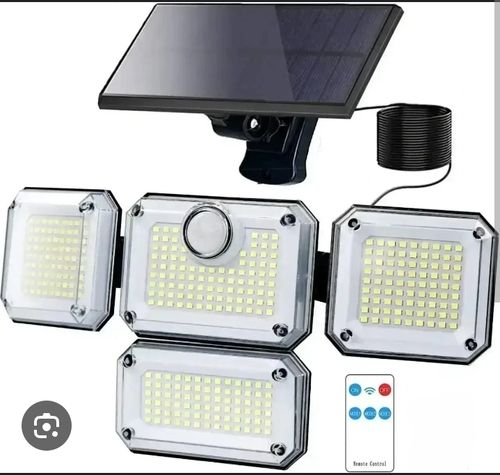 Solar Led Light - Color: Black