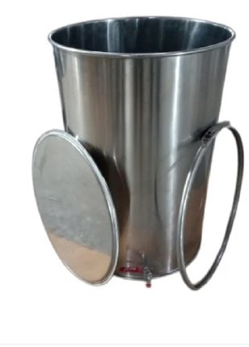 Stainless Steel Drum With Lid