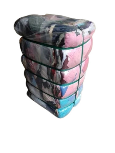 Sweatshirt Wiper - Cotton, 50kg Bales | Shrink-Resistant, Multicolor, Good Quality for Cleaning