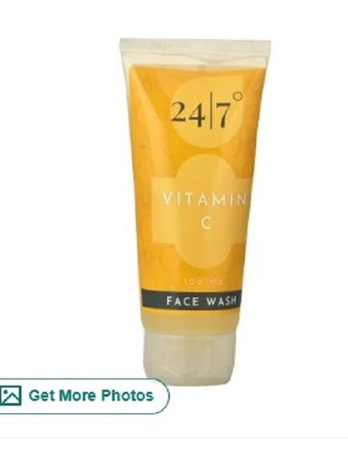 Vitamin C Face Wash - Herbal Gel Formula | Breathable Aroma, All Skin Types, Quality Tested, No Side Effects