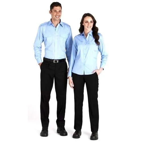 Corporate Office Uniform - Color: Sky