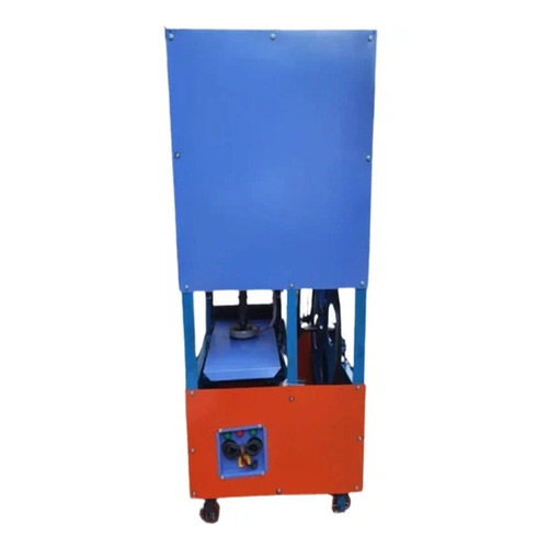 Fully Automatic Single Die Paper Plate Making Machine - 1500 Plates/Hour Production Capacity, 8-Inch Diameter, Color Coated Finish, Mild Steel Construction, Human Machine Interface Control, Voltage 230V