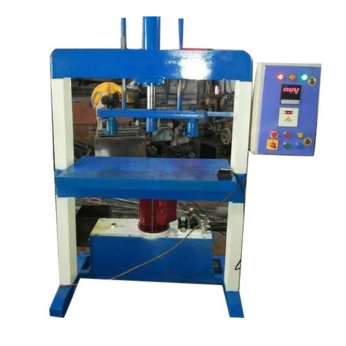 Hydraulic Paper Plate Making Machine - PE Coated Paper, 1500 Plates/hr, Multicolor Finish | Automatic Control System, Single Phase Power Supply