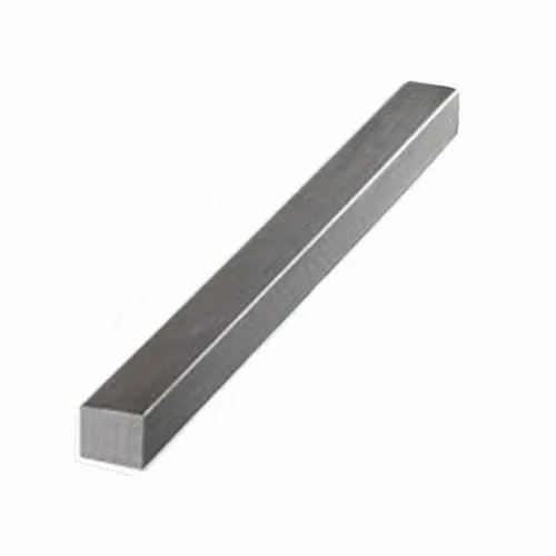 MS Square Tubes - 1 Inch, Silver Anodized | Grade A, 6 m Length