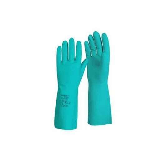 Nitrile Pu Coated Chemical Resistant Glove