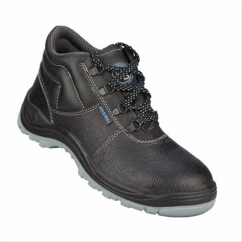 Safety Shoes In Kerala - Color: Black