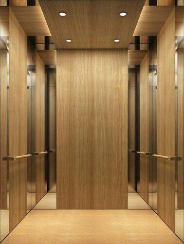 Wood Finish Cabin Elevator - Material: Aluminum Alloy