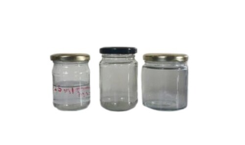 150ml Glass Jar - Transparent Glass Plain Pattern | Leak and Crack Resistant Quality Tested Timely Delivery
