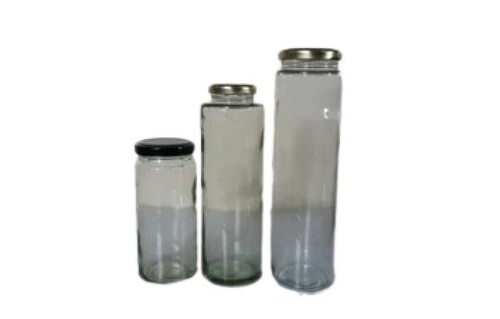 Bamboo Glass Jar - 250ml, Transparent Lightweight | Leak and Crack Resistant, Quality Tested Storage Solution