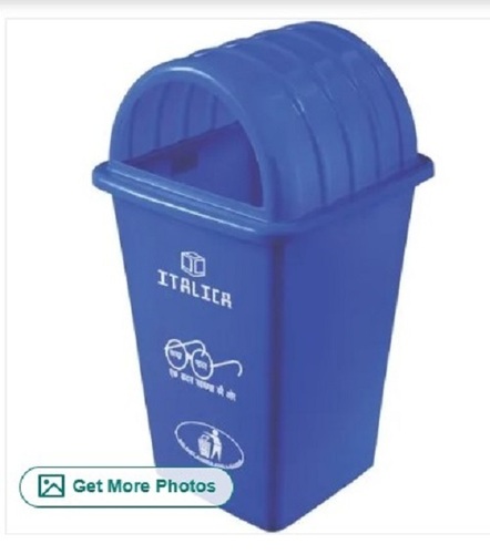 Blue Pvc Plastic Dustbin