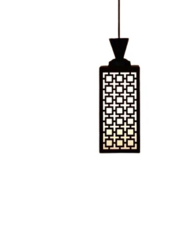 Ceiling Hanging Lamp - Lightweight Modern Design, Easy To Clean & Long Lasting | Customizable Size, Sleek Black Finish
