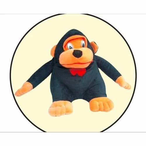 Chimpanzee Animal Soft Toy - 19 Inch, Multi Color Cotton | Lightweight, High Quality, Suitable for Playtime and Imaginative Adventures