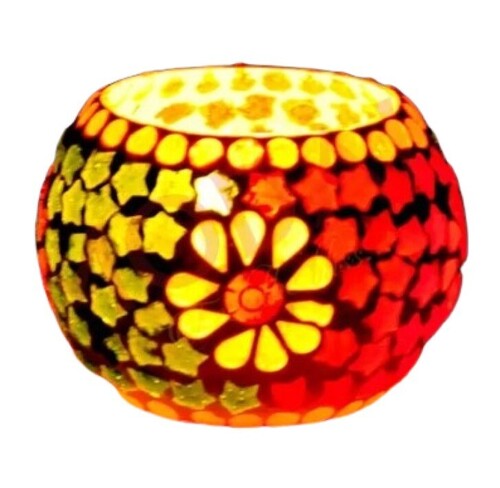 Glass Candle Holders - Modern Arts Design | Light Weight, Easy to Clean, Enhance Place Appearance