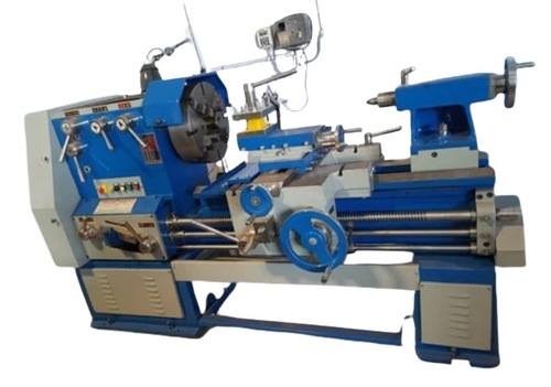 Heavy Duty All Geared Lathe Machine - 6.5 Feet Bed Length, 300 mm Centre Height, 375 mm Width | High Performance Metal, Multi Color Design, Suitable for Paper and Steel Industry