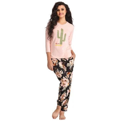 High Design Ladies Printed Pyjama