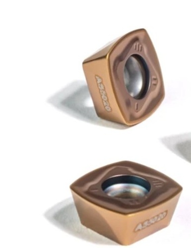 High Feed Milling Inserts - Carbide Material | New Condition, Industrial Coating for Enhanced Performance