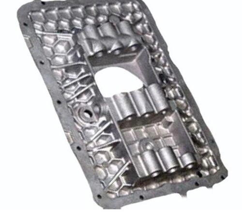 High Pressure Aluminum Die Casting - 5mm Thick Rectangular Shape, Corrosion Resistant Material, 62 Shore A Hardness, Silver Color