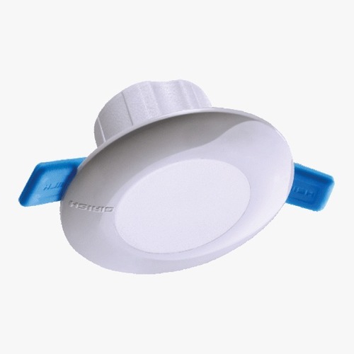 LED Panel Light - Round Shape, Cool White Color, Plastic Material | Indoor Application, 50 Hz Frequency