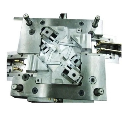 Manual Plastic Injection Mold - Hot Runner, Up to 500000 Shots, +/- 1mm Tolerance | Stainless Steel, Silver Warranty
