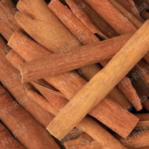 Organic Cinnamon Stick - 5 Inch Long, Brown Color | Grade A Quality, Ideal for Spices, 12 Months Shelf Life