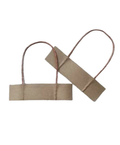 Paper Bag Handle Rope - Paper Material | Twisted Design, Brown Color