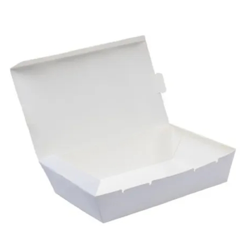 Eco-Friendly Paper Food Packaging Box - 11.5 x 9.5 x 7cm , Sturdy, Grease-Resistant, Leak-Proof, Microwave Safe, Customizable, Biodegradable Option, Easy Disposal with Secure Lid Closure