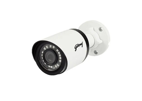 Godrej Bullet Camera - 1080P Resolution, IP66 Weatherproof Rating, 2.8-12mm Manual Zoom Lens, For Outdoor Safety Applications