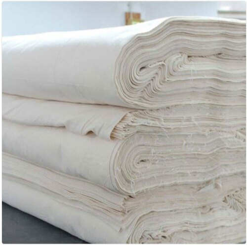 White Cotton Fabrics - Tear-Resistant, Wrinkle-Free Finish | Long Lasting, Quality Tested for All Seasons