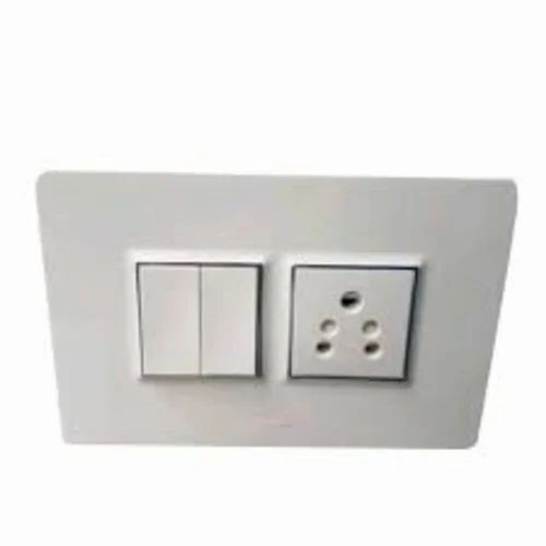 Modular Switch - 16 Amp, 1 Module | Good Quality, White Finish