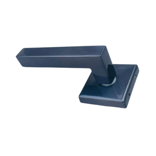 Lever Handle - 60mm Base Size, 1.6mm Thickness | Polished Chrome Finish, Corrosion Resistant, Ideal For Homes and Offices
